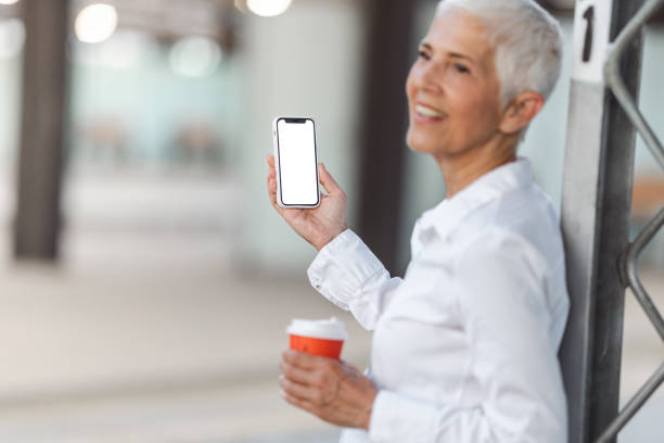 istock Senior woman using smart phone 1678894501