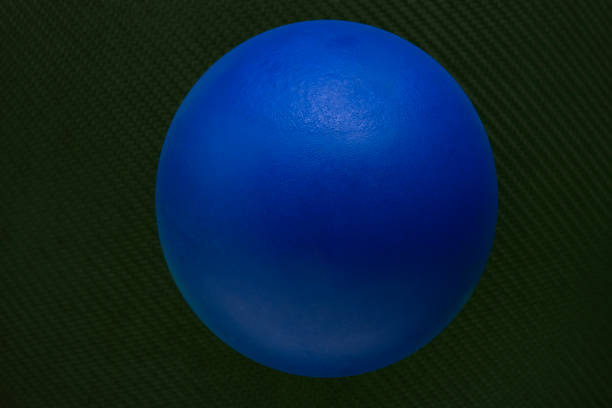Blue anti-stress ball