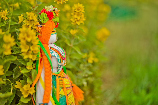 Colorful russian wooden dolls - Matrioshka