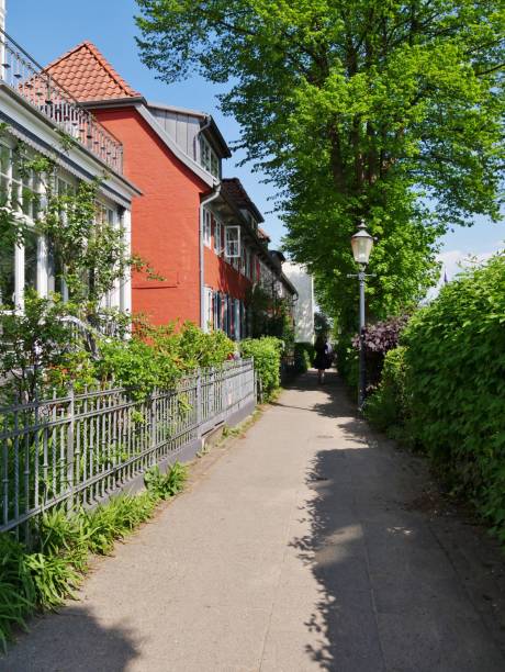 istock Way near Elbe in Hamburg 1678964799
