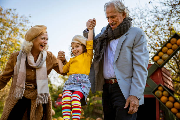 Flying with grandparents