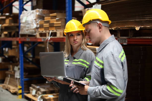 istock worker or engineer working in factory with safety uniform , safety hat and safety glasses , image is safety concept or happy workplace 1679096563