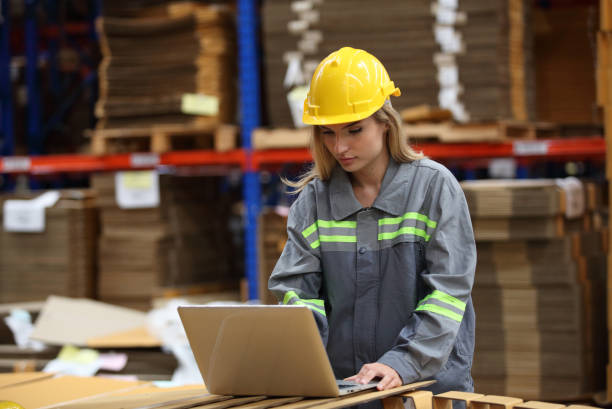 istock worker or engineer working in factory with safety uniform , safety hat and safety glasses , image is safety concept or happy workplace 1679097532
