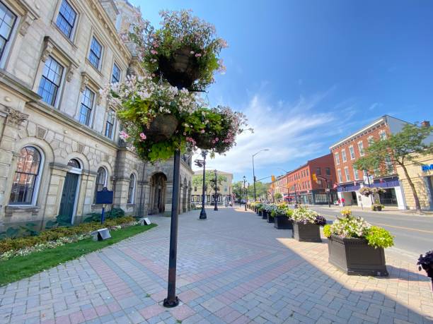 istock Blue sky in Cobourg , On Canada. 1679137439
