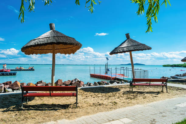istock Lake Balaton Hungary Beach 1679152027