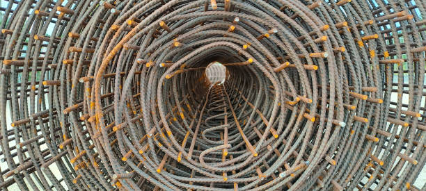 istock Rolls of steel wire mesh for building construction 1679170030