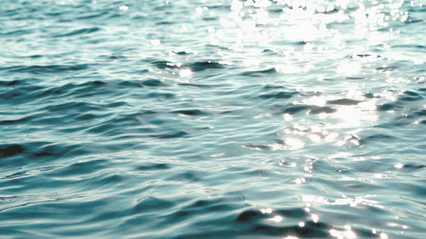 istock Blue Sea Ocean Reflect Sunset Wave Beautiful Nature Luxurious Luxury Texture Textile Material Background BackDrop Aesthetic Elegant Classy Shiny Glossy Wallpaper Expensive Soft Smooth Mockup 1679177422