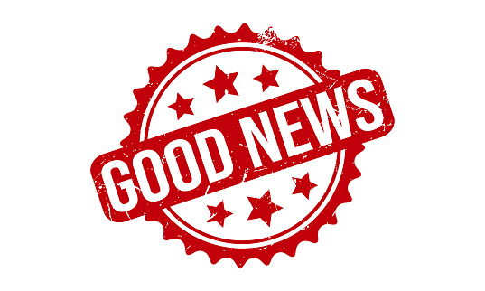 Good News Rubber Stamp Seal Vector