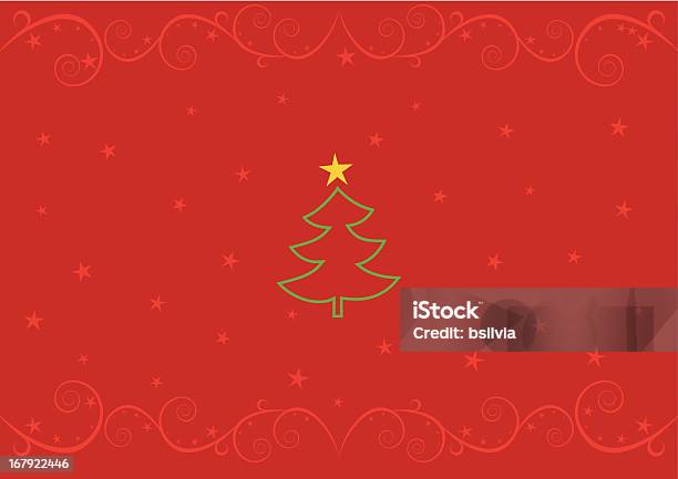 Christmas Card Stock Vektor Art und mehr Bilder von Baum - Baum, Bildhintergrund, Darstellen