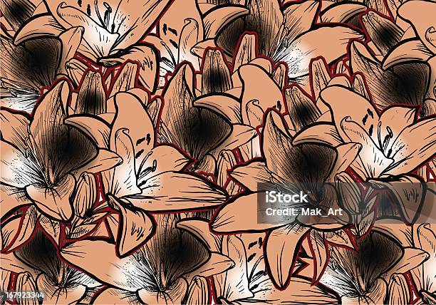 Flowers Background Stock Illustration - Download Image Now - Art, Art And Craft, Art Deco