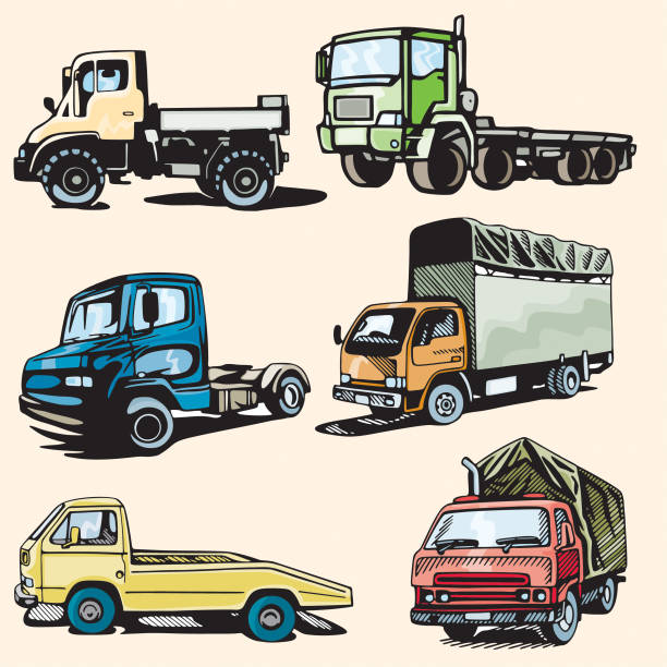istock Truck Illustrations XXXVII: Transportation Trucks (Vector) 167923793