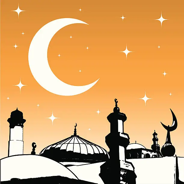Vector illustration of Islamic Background