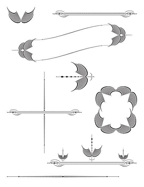 Ornaments vector art illustration