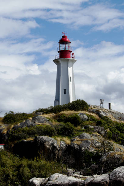istock Lighthouse in Lighthouse park - West Vancouver - Vertical 1679273466