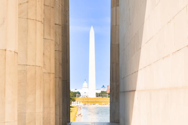istock Washington Monument from Lincoln Memorial 1679302161