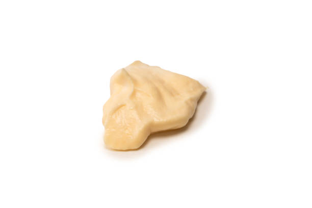 istock White sauce splashes isolated on white background. 1679337188