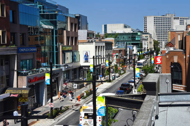 Spring Garden Road in Halifax, Canada
