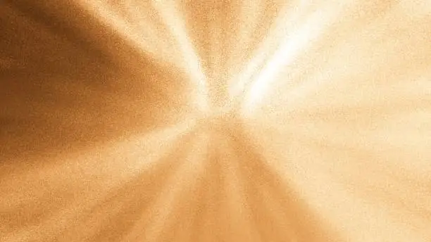 Photo of Digital graphic background of zoom microparticle explosion or sunbeam sand scene in beige brown tones in summer.