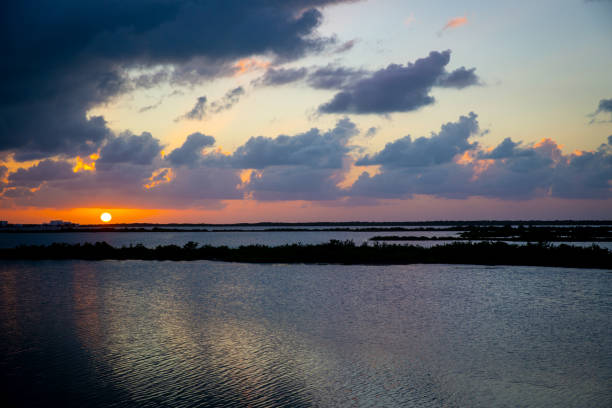 istock San Pedro bay in Belize at dusk 1679429165
