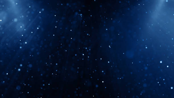 istock Particles Blue dust abstract light bokeh motion titles cinematic background 1679459297