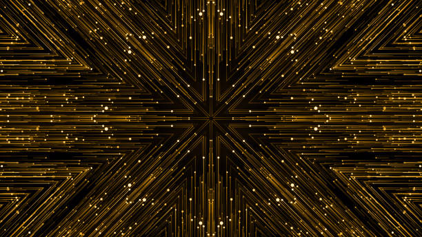 istock Particles gold glitter bokeh award dust abstract background 1679459301