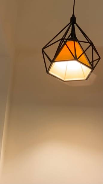 istock LIGHTS IN THE CORNER OF THE CAFE 1679538151