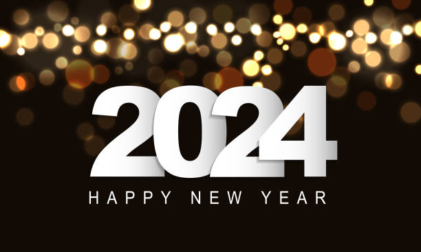 istock 2024 Happy New Year Background Design. Greeting Card, Banner, Poster. Vector Illustration. 1679579853