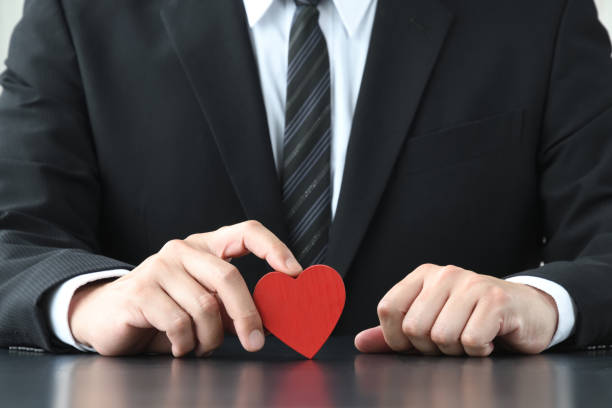 istock Business man and heart object 1679588063