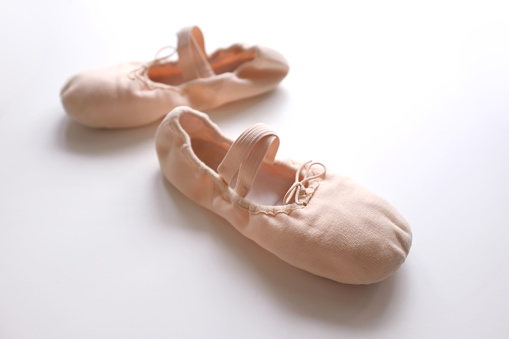 pink ballet shoes