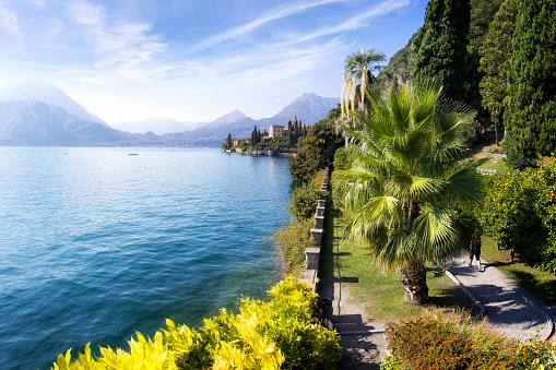 Holidays in Italy - Scenic view of Varenna village at Como lake