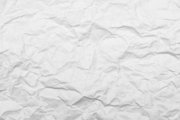 istock White Paper Texture background. Crumpled white paper abstract shape background with space paper recycle for text 1679740104