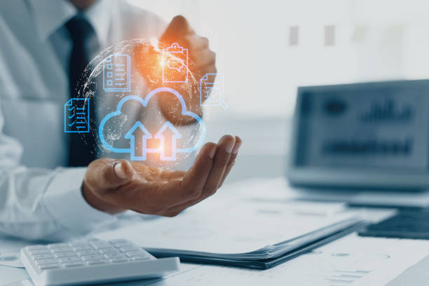 istock Business financial data and marketing growth report graph and data interface science. 1679771894