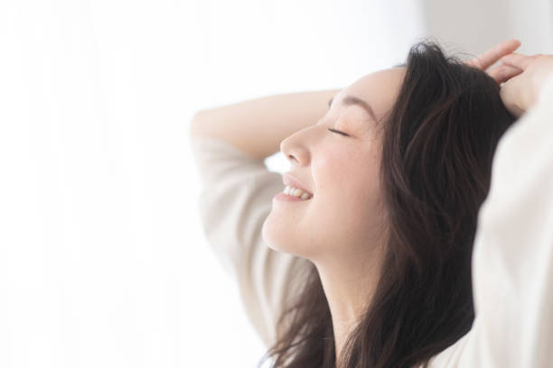 istock A woman is relaxing. 1679839056