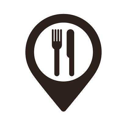 Map Key Cafe Restaurant Map Pin Restaurant Location Pin Gps Restaurant Location ...