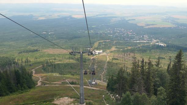 istock Cable Car POV in Tatra Mountains in Slovakia 1679940617