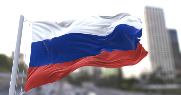 istock Russia National flag waving in the wind. 1679958724