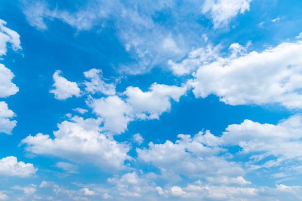 istock beautiful airatmosphere bright blue sky background abstract clear texture with white clouds. 1679991168