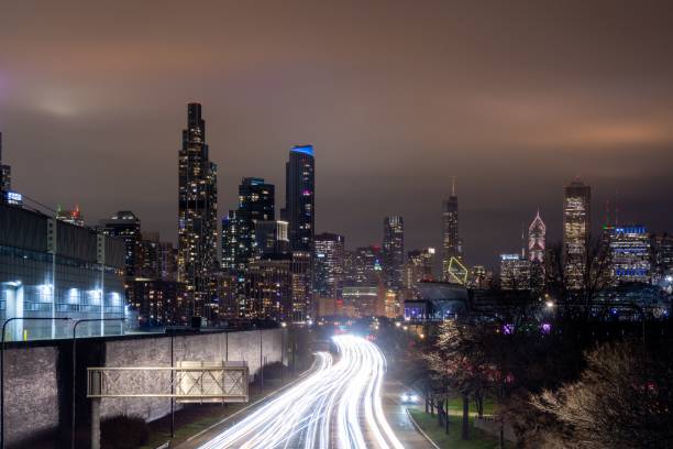 istock Chicago skyline at night 1679994920