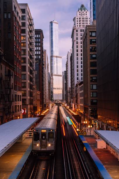 istock Elevated L train and Trump Tower, Chicago 1679995459