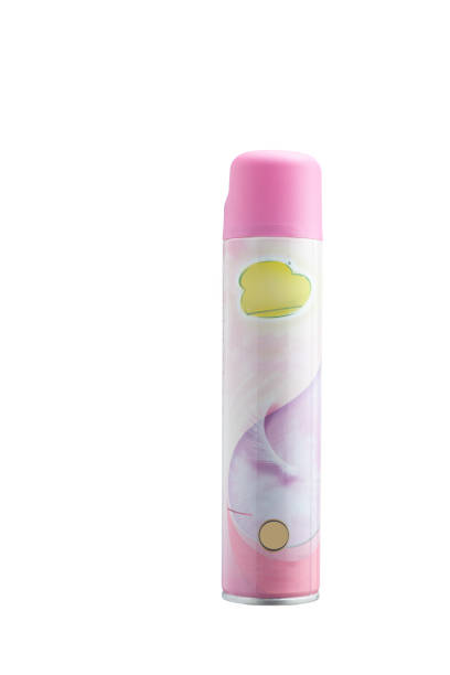 air freshener spray isolated on white background