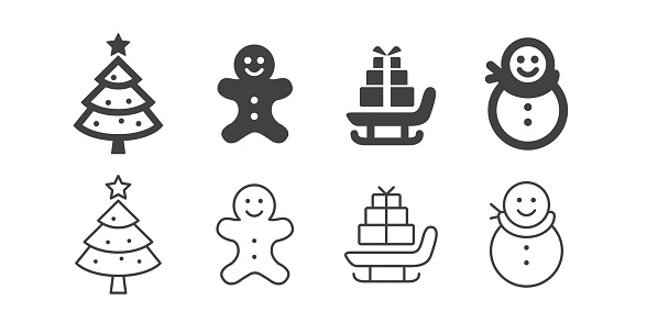 Christmas - Illustration Icons
