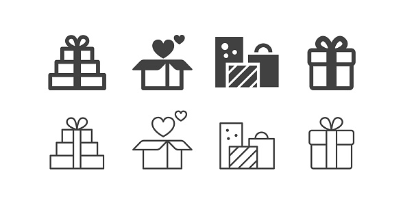 Gifts - Illustration Icons