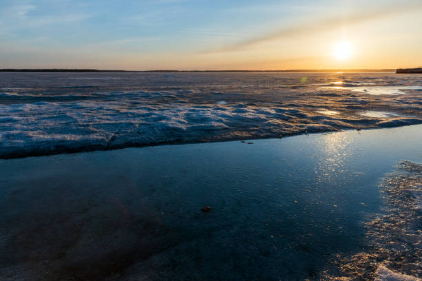 istock Winter landscape with frozen Baltic sea 1680119699