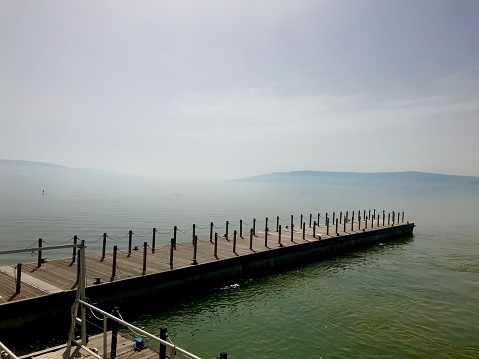 Vista del mar de Galilea
