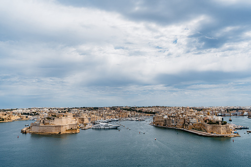 The three cities Vittoriosa, Senglea and Cospicua in Malta.