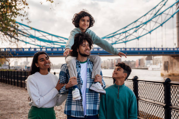istock A family walk along a riverside together 1680161296