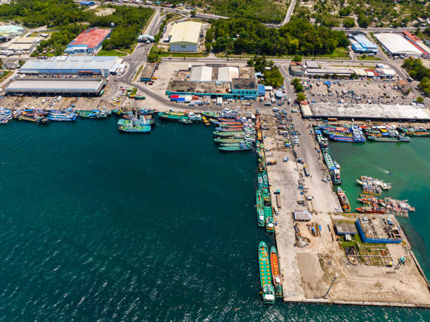 Fish Port in General Santos. South Cotabato, Philippines.
