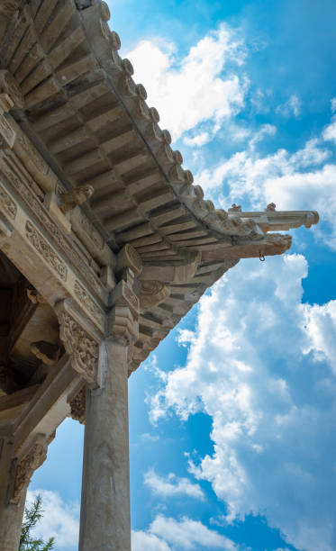istock corner of a traditonal chinese temple roof at vertical composition 1680331292