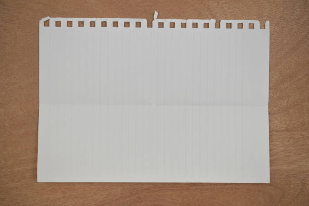 blank sheets of paper on wooden background with copy space for design your work.