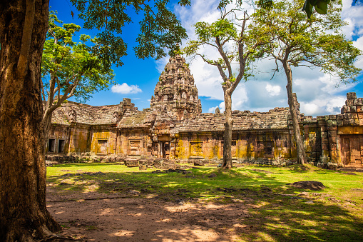 Phanom Rung Historical Park is a castle built in the ancient Khmer period located in Buriram Province, Thailand.